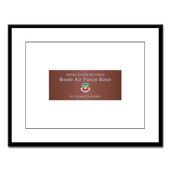BAFB - M01 - 02 - Beale Air Force Base - Large Framed Print